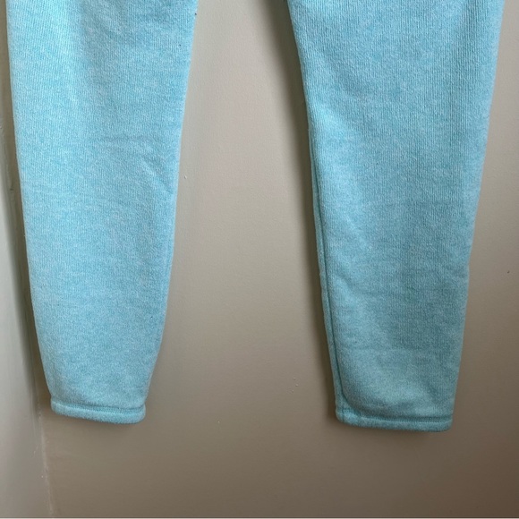 Aeropostale Live Love Dream Low Rise Fleece Sweatpants Neon Green Sz L - Picture 14 of 15
